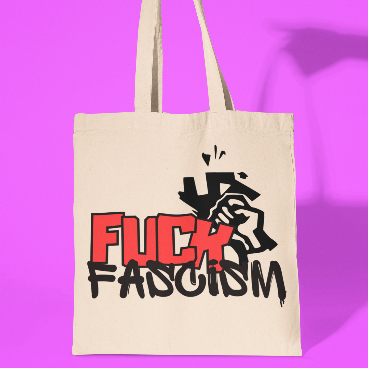 Fuck Fascism Tote.