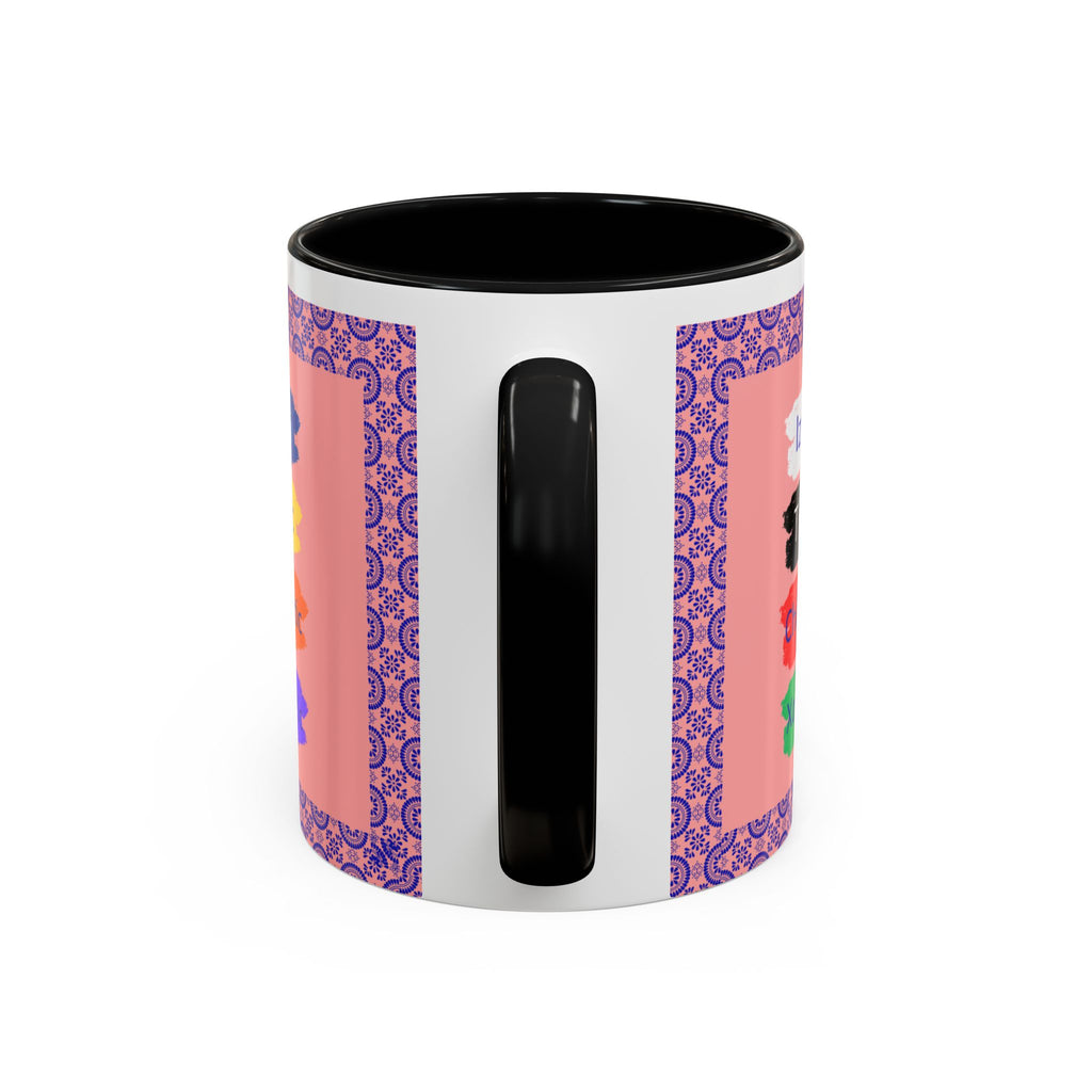 Un Traguito de Náhuatl | Learn Nahuatl Colors Mug | Tlaloc Coffee Mug (11oz)