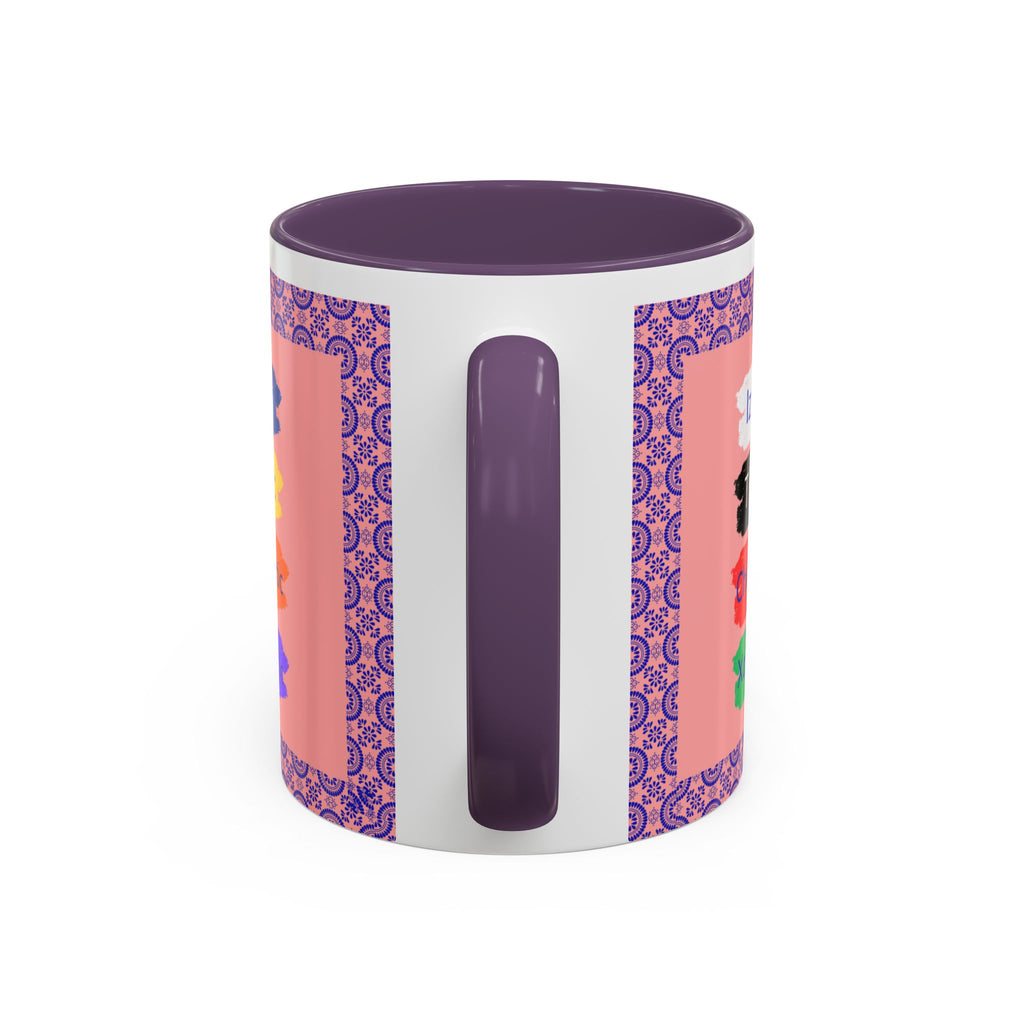 Un Traguito de Náhuatl | Learn Nahuatl Colors Mug | Tlaloc Coffee Mug (11oz)