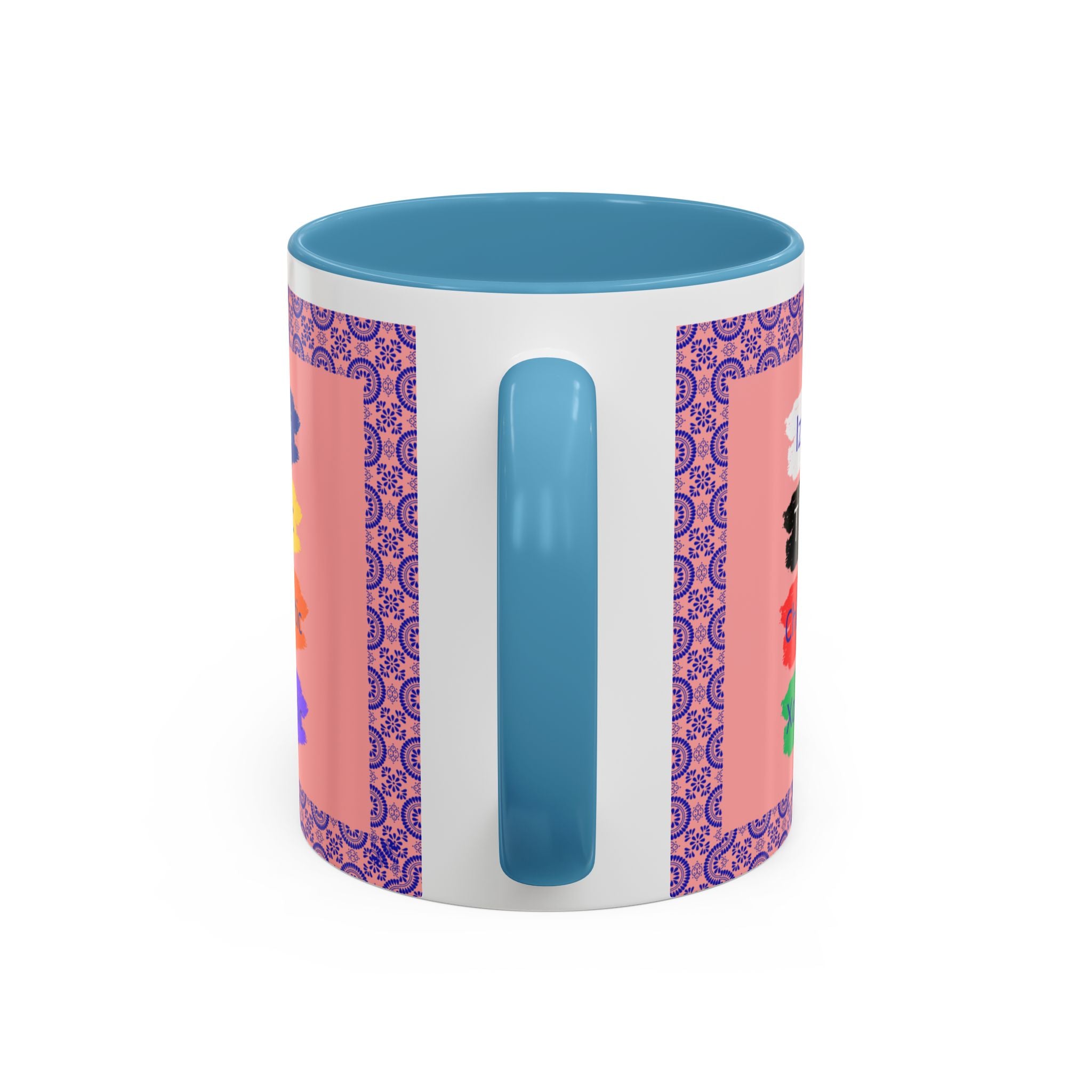 Un Traguito de Náhuatl | Learn Nahuatl Colors Mug | Tlaloc Coffee Mug (11oz)