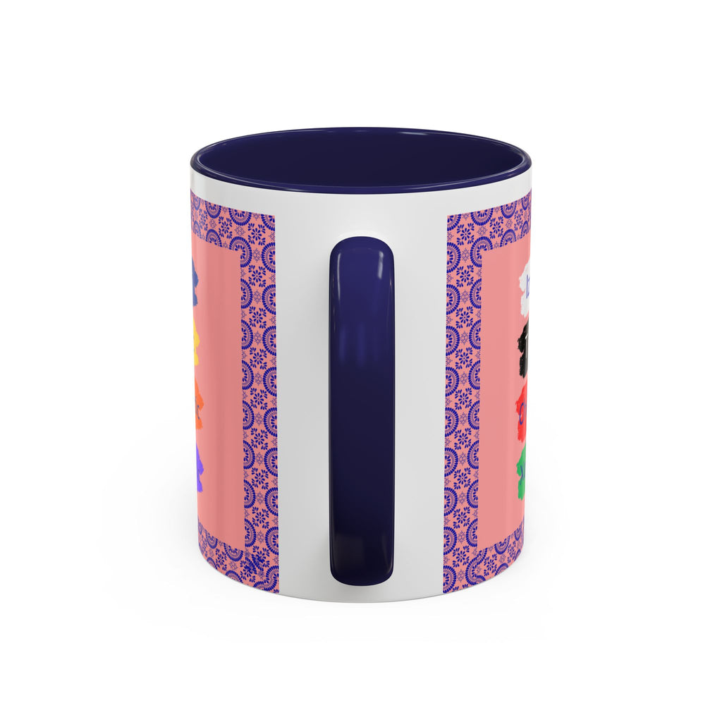 Un Traguito de Náhuatl | Learn Nahuatl Colors Mug | Tlaloc Coffee Mug (11oz)