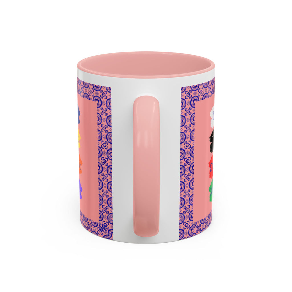 Un Traguito de Náhuatl | Learn Nahuatl Colors Mug | Tlaloc Coffee Mug (11oz)