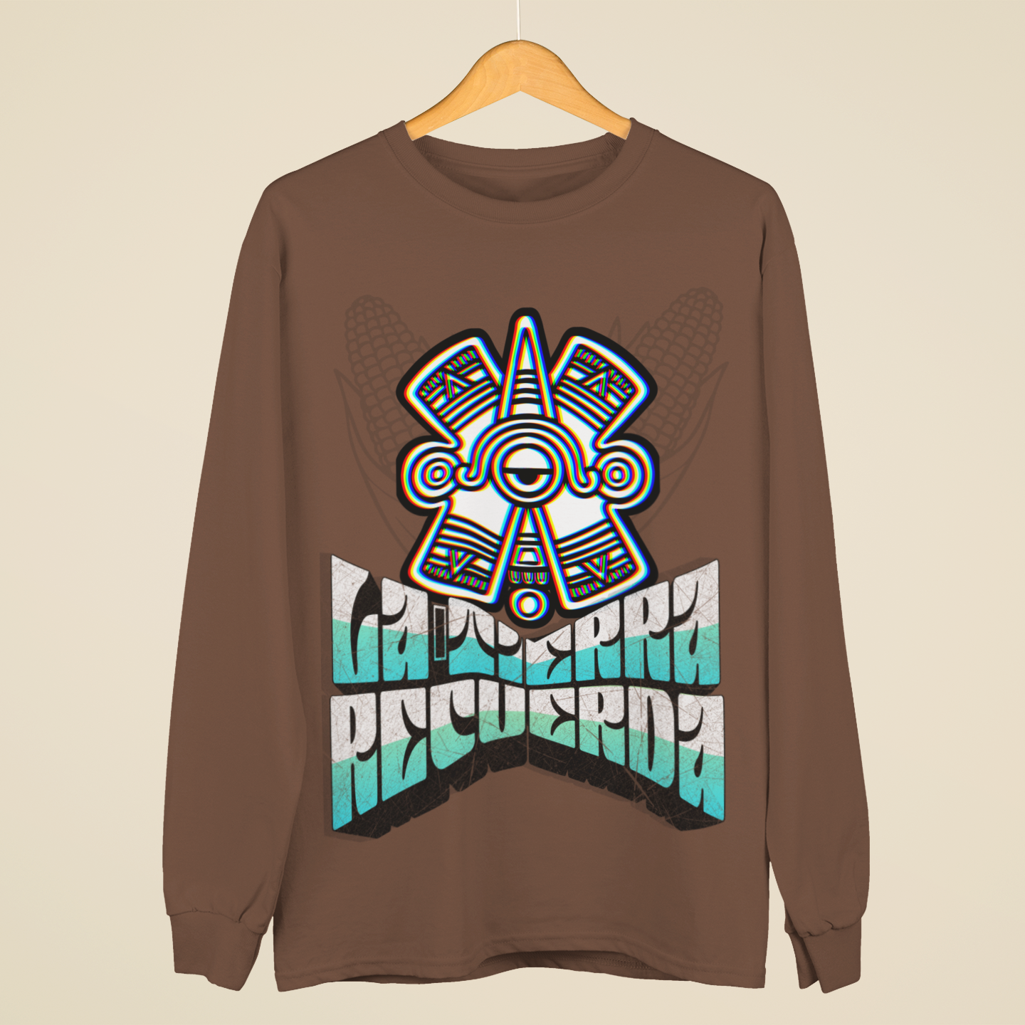 La Tierra Recuerda — Crew Neck Sweater (Brown)