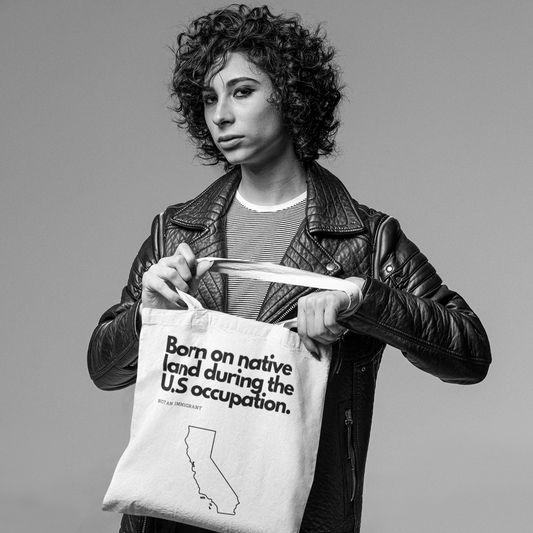 NOT AN IMMIGRANT Tote Bag