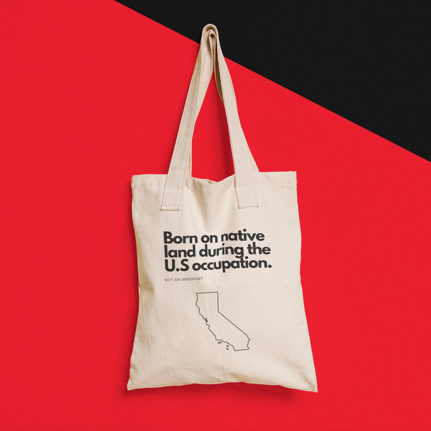 NOT AN IMMIGRANT Tote Bag